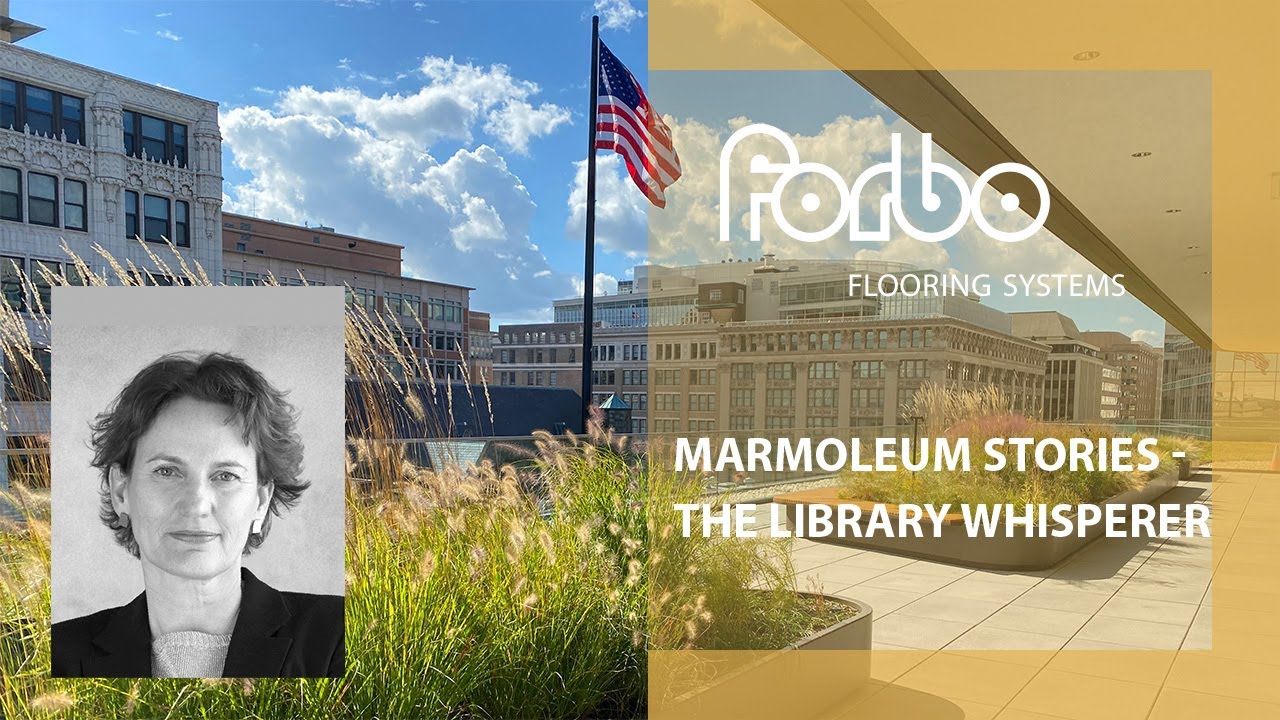 Francine Houben - The Library Whisperer - Marmoleum Stories | Forbo Flooring Systems
