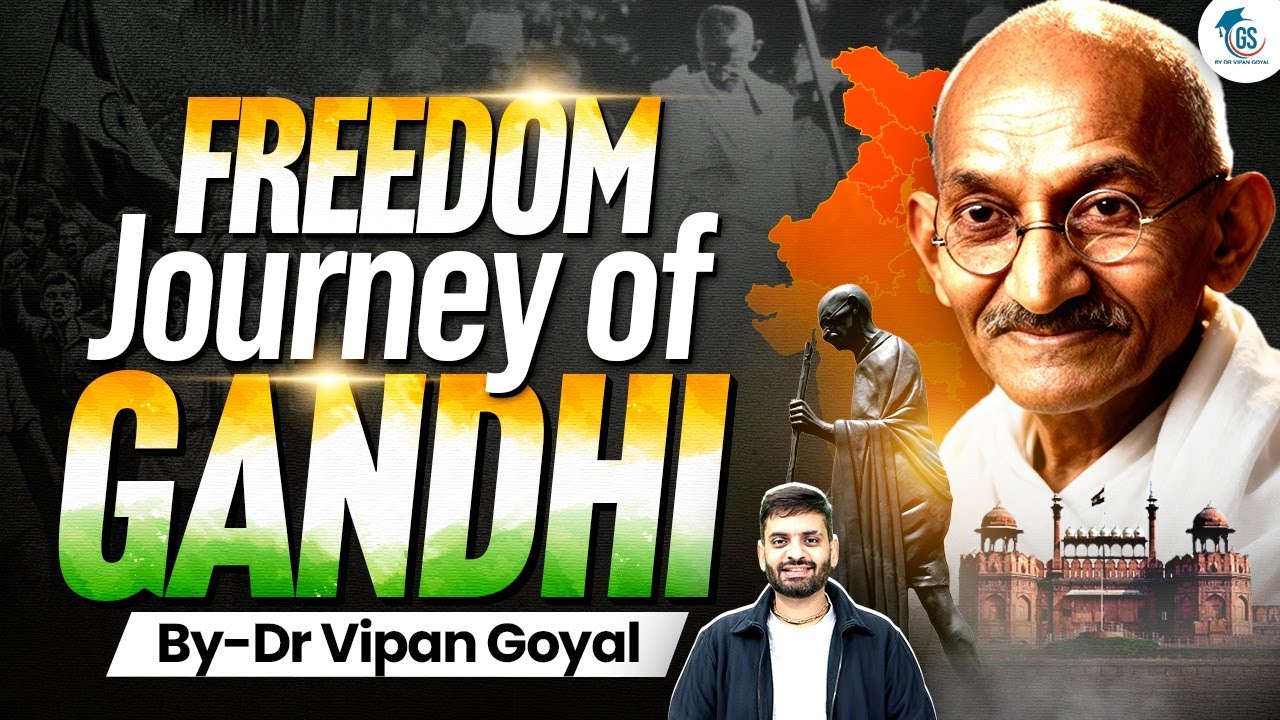 Mahatma Gandhi Full Life Story | Indian Freedom Movement | Dr Vipan Goyal