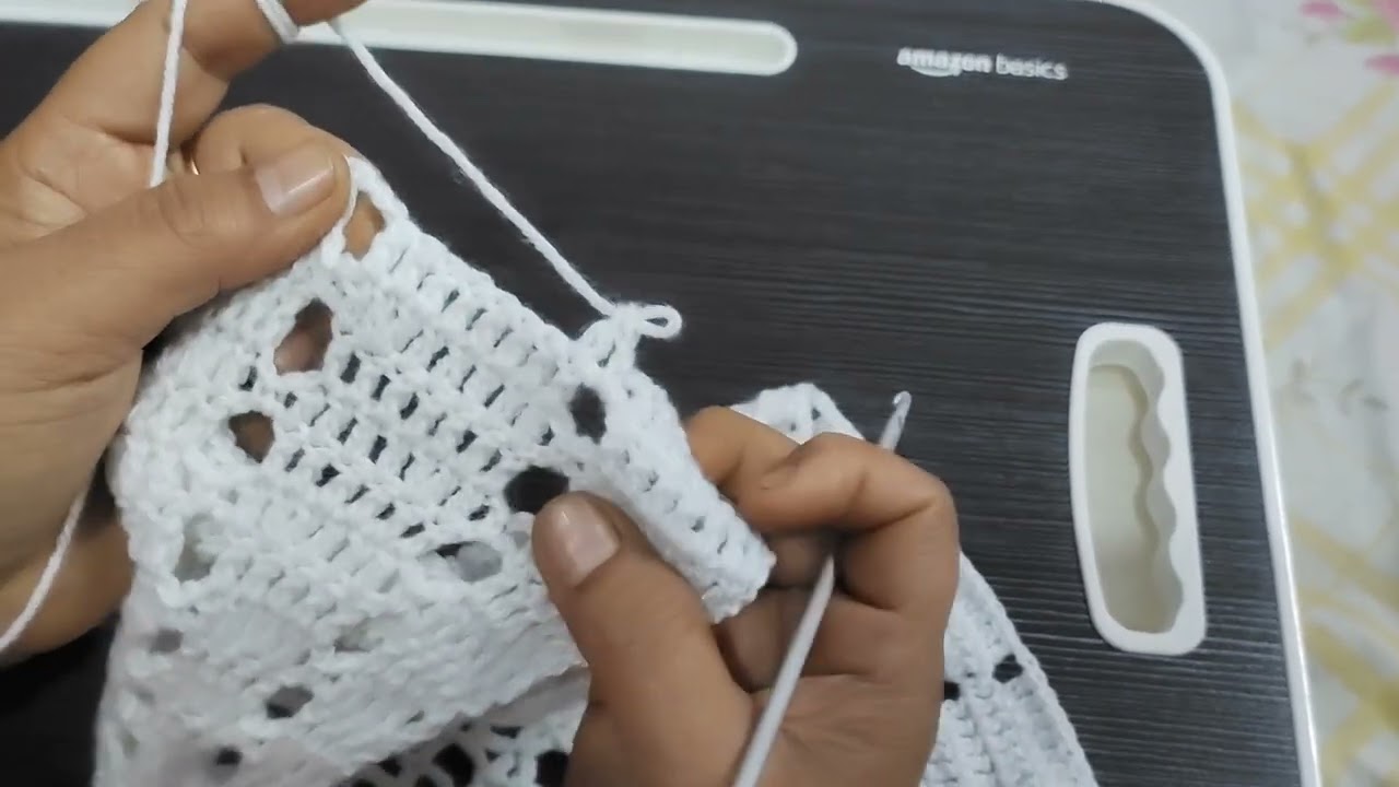 How to Crochet a Table Mat in a New Design | Full Step-by-Step Tutorial |Part 16
