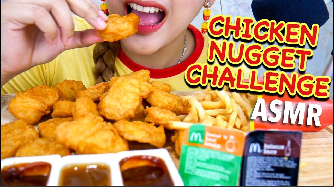 ASMR McDonalds CHICKEN NUGGETS Challenge *AuzSOME Austin’s* EATING SOUNDS | ASMR INDONESIA