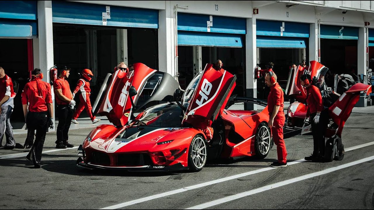 Гонки на Ferrari FXX-K Evo в Португалии