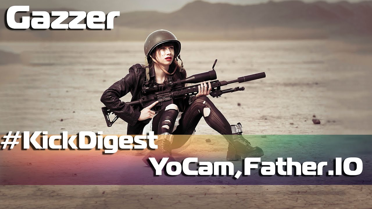 Супер шутер в реальной жизни и не убиваемая экшн камера(YoCam,Father.IO) #Gazzer