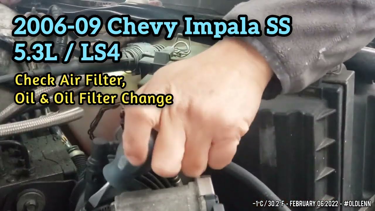 Panahon na Muli para Mag-palit ng Langis, Air at Oil Filter sa Impala SS ni Nanay 🔧 DiY Mekaniko