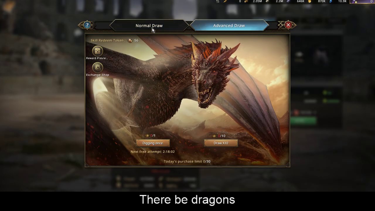 GOTWIC - Dragon Skills