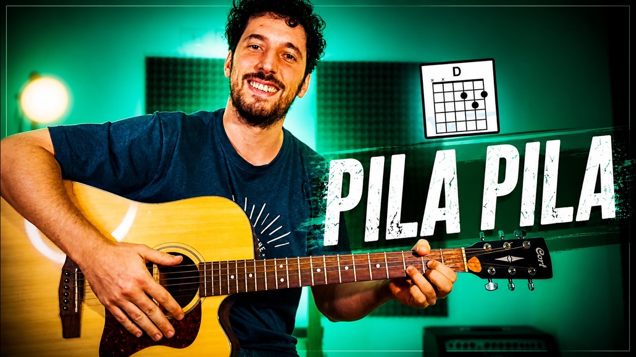 Pila Pila – Intoxicados | Cover en Guitarra Acústica | Rock Nacional Argentino | NachoAste