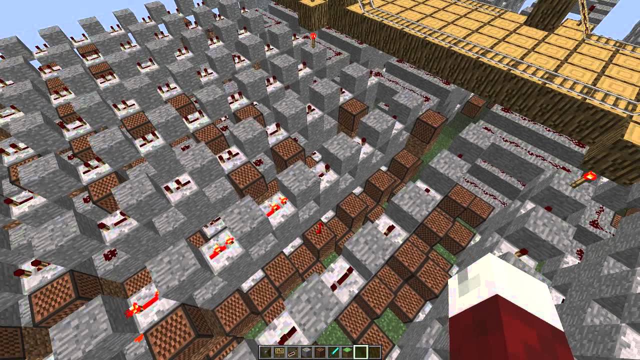 Minecraft note blocks: RuneScape - Newbie Melody
