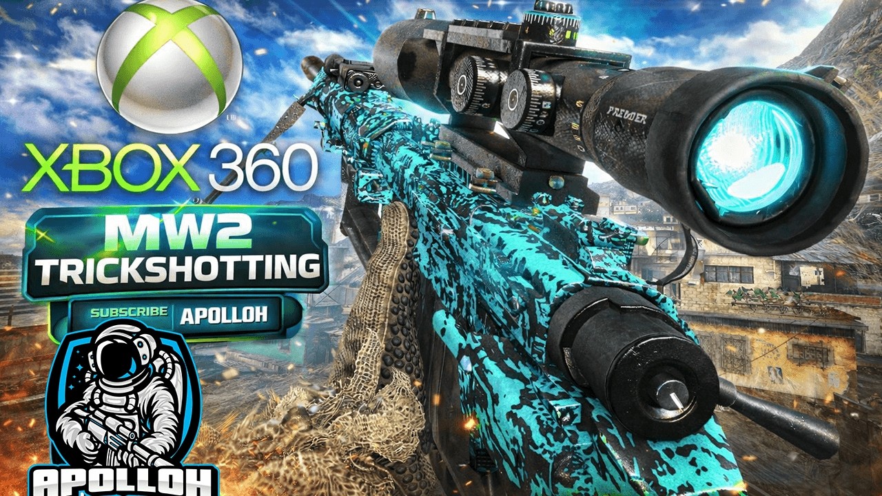 CRAZY TRICKSHOTTING ON MW2 XBOX 360 IN 2026! | MW2 TRICKSHOTTING