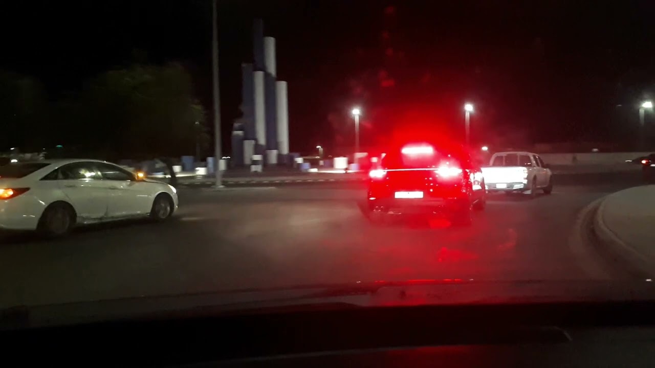 Night drive Jeddah City KSA