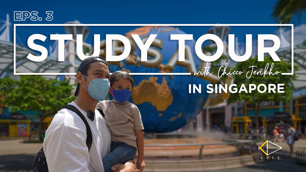 SURINALA NANGIS DI SINGAPORE, GAK MAU DITINGGAL PAPA?! | #STUDYTOURWITHCHICCOJERIKHO