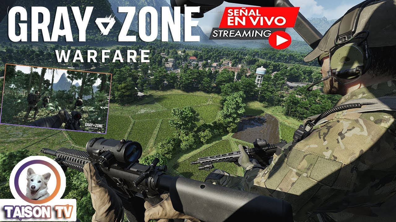 🔔📲🚨🡲En Directo: Gray Zone Warfare Gameplay Exclusivo Versión Alpha  +1000 Enemigos 42Km de Mapa