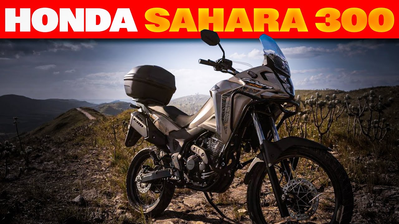 HONDA SAHARA 300! Testei a Sahara 300 e Dei minha Opinião honesta! Preço, teste ride, VALE A PENA?