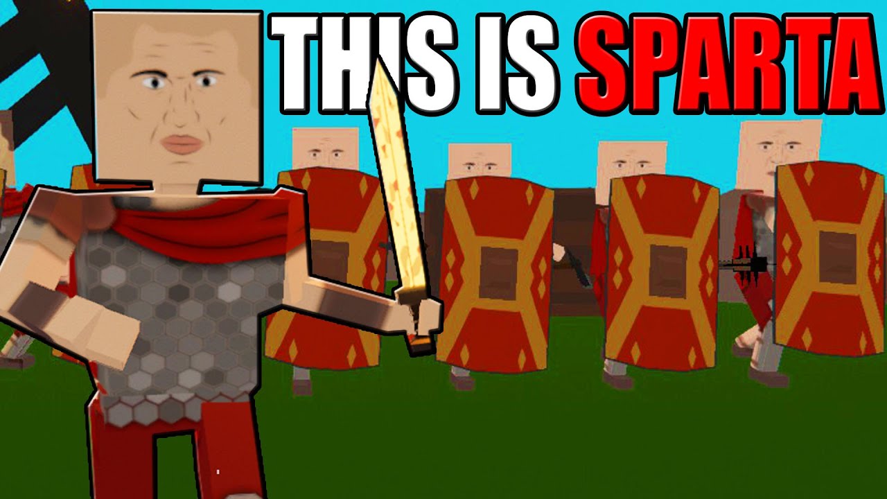 300 SPARTANS Fight BRUTAL BATTLE! - Paint the Town Red: Battle Simulator Mods