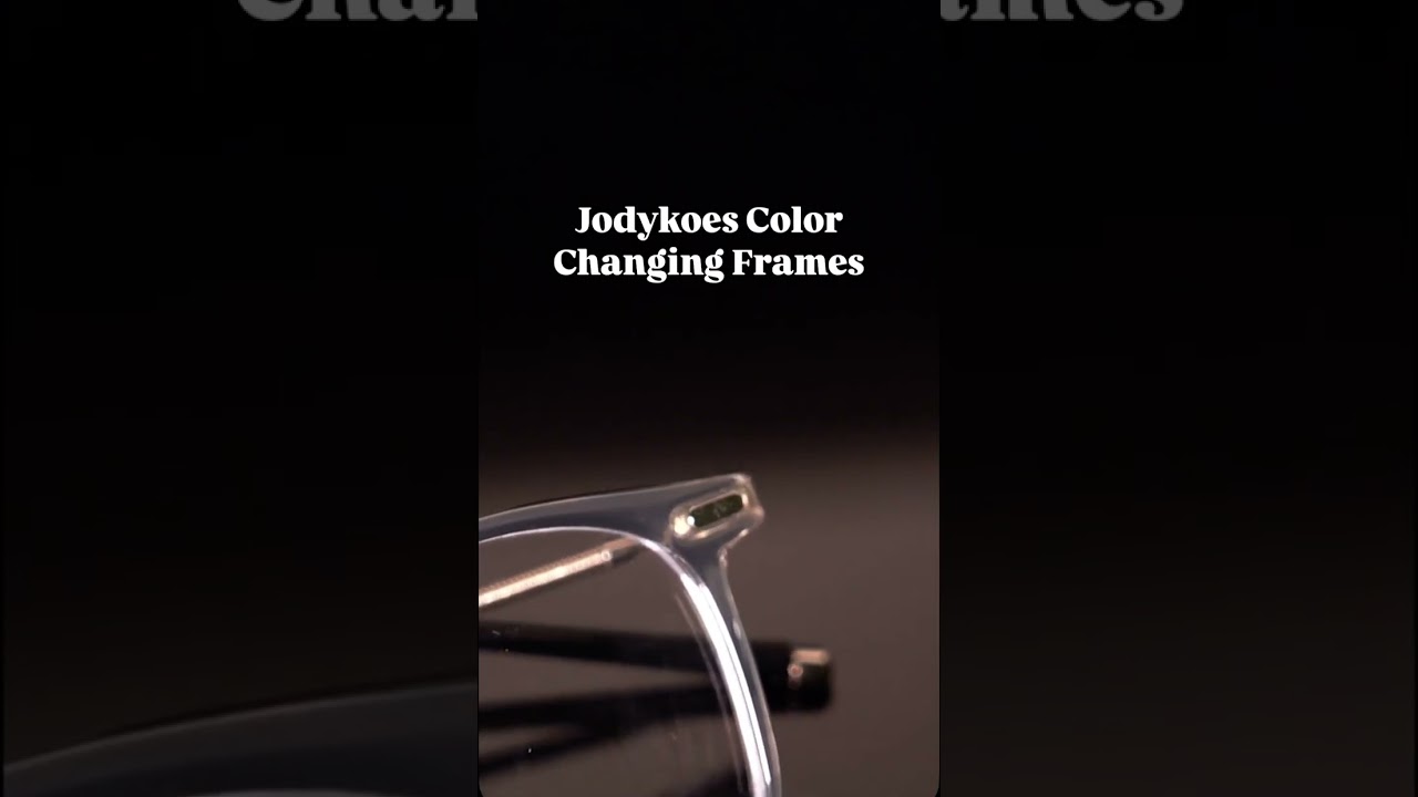 Jodykoes Color-Changing Eyewear Frames | Stylish Pure Acetate UV Protection Glasses