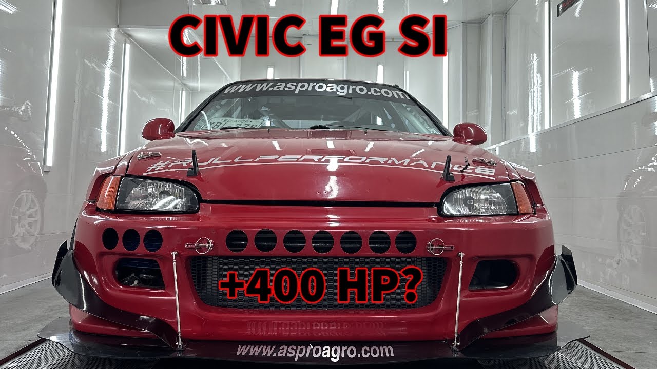 Honda Civic Eg SI Turbo de circuito y trepada de montaña