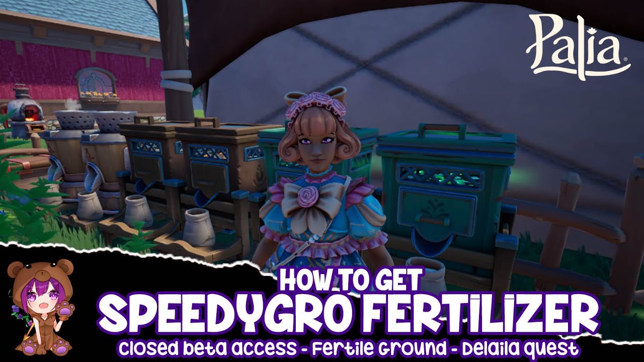 Palia - How to get SpeedyGro Fertilizer (Quest: Fertile Ground)