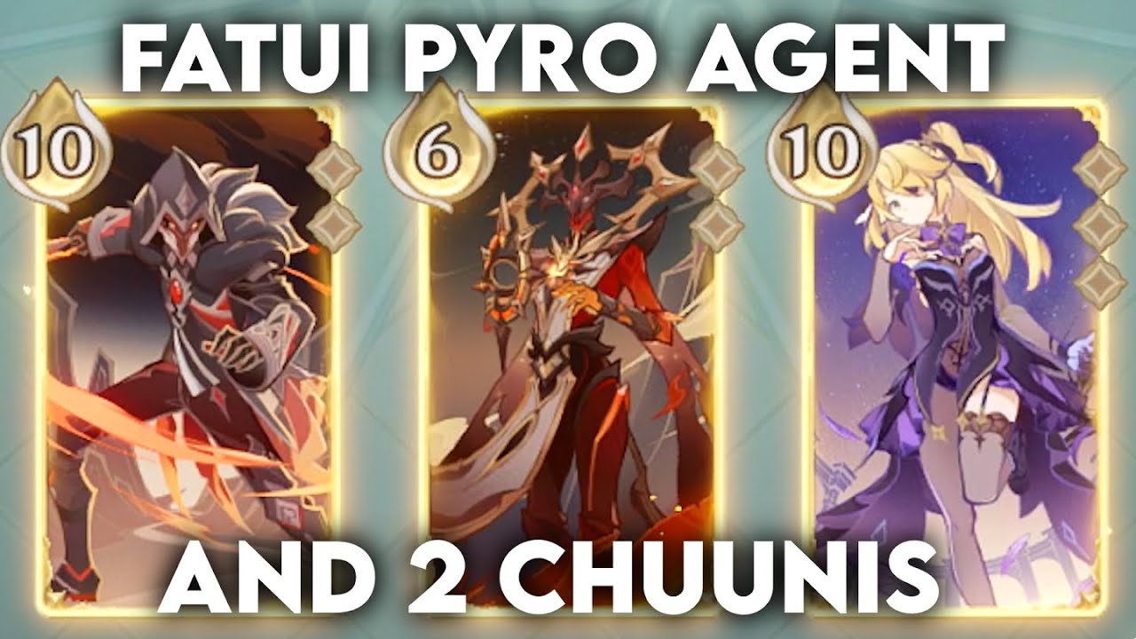 Agent enjoys fishing (Agent Enjou Fischl deck) | genshin tcg