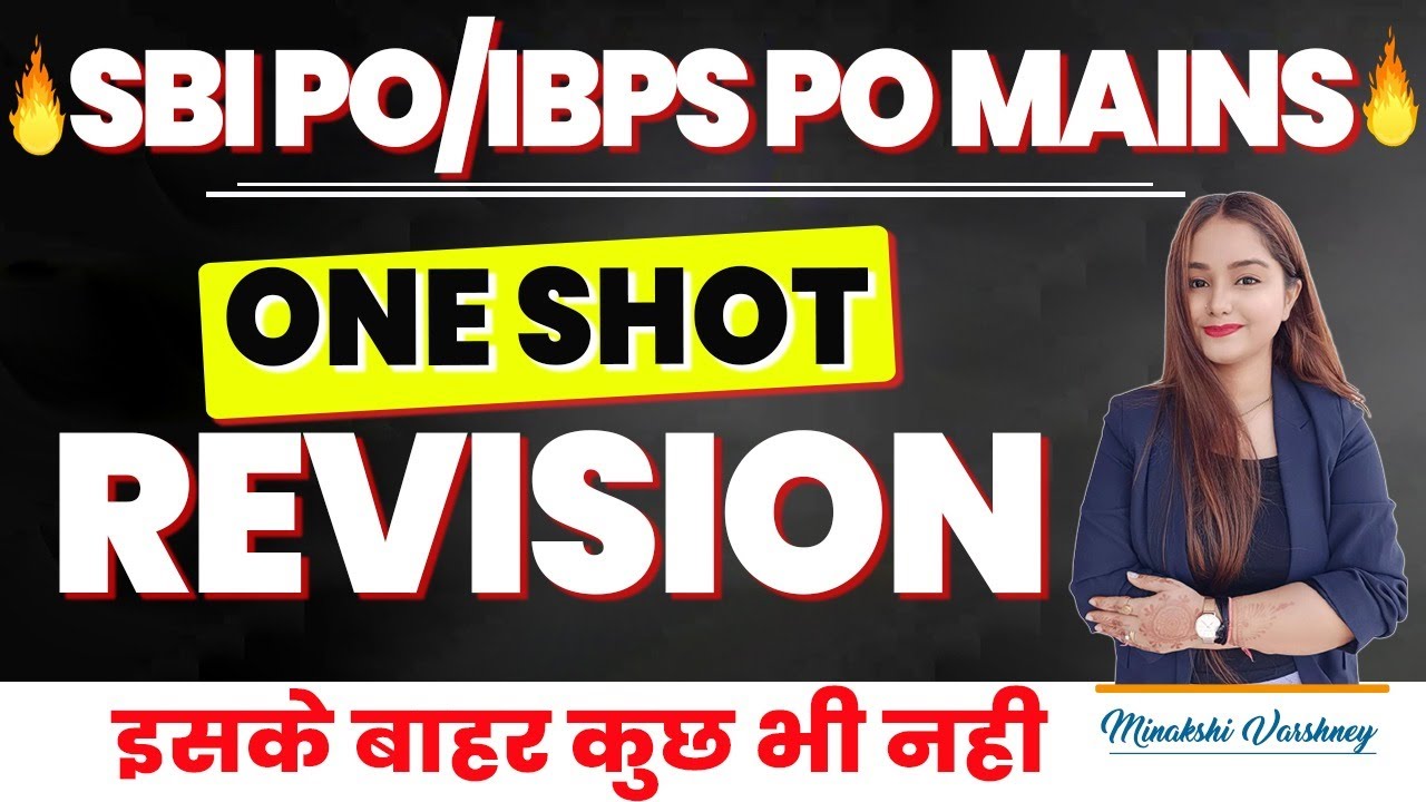 IBPS PO/SBI PO Mains High Level DI & Arithmetic | Quadratic, Algebra, Number System | Minakshi