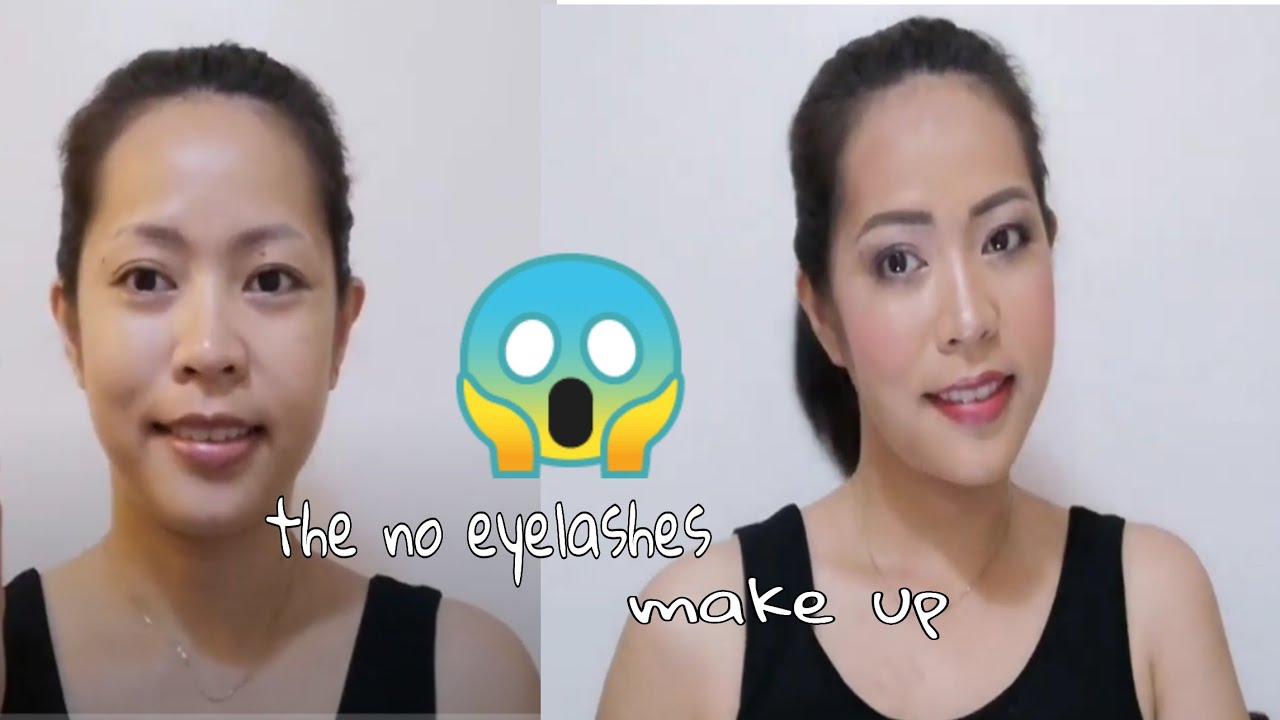 EASY  MAKE UP NO EYELINER AND FALSE  LASHES  | MARENG  DORA