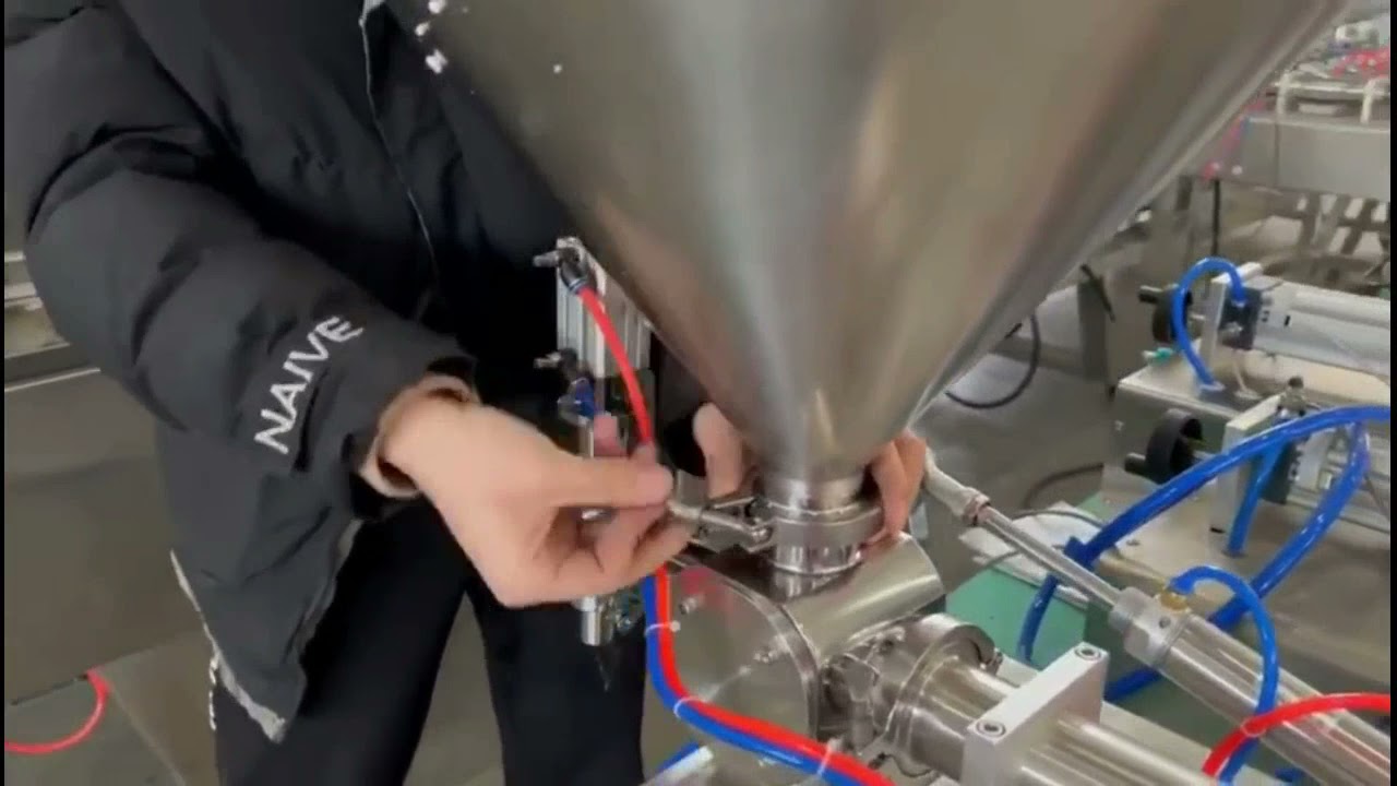 How to install tabletop piston filler tutorial