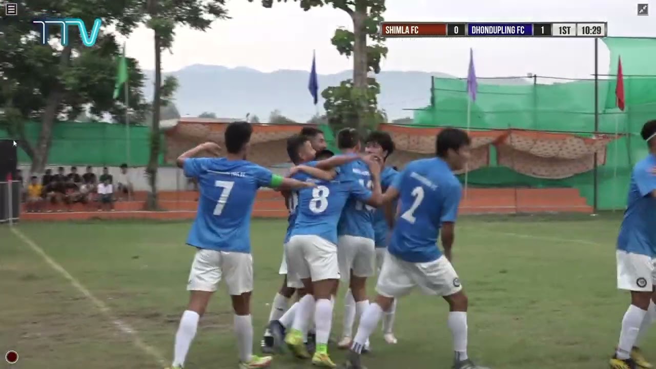 Day8 Match2 Highlights : Shimla FC, Shimla  Vs Dhondupling FC, Clement Town