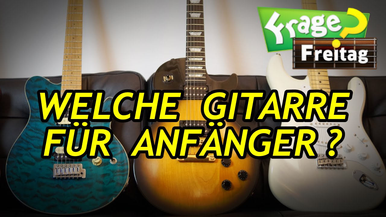 ★ SUPER ► Eine Gitarre f&uuml;r ALLE Songs? ► Welche Gitarre f&uuml;r jeden Stil? FrageFreitag Georg Norberg