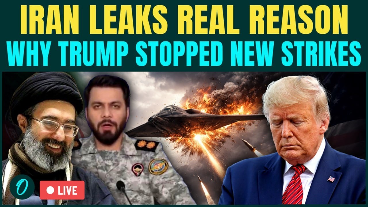 LIVE: Iran Leaks Real Reason Why Trump BACKED DOWN From War | U.S Secret Strike Plan LEAKED
