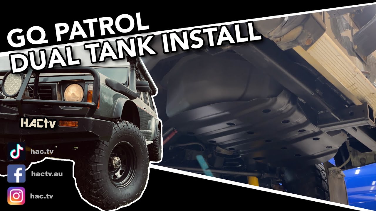 GQ Patrol Dual Tank Install | Pollak Fuel Valve | Using Factory Gauges | Fuel For Days!