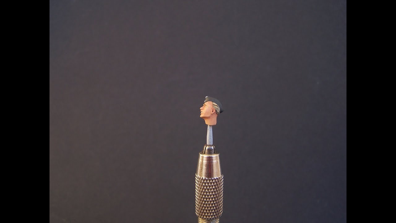 Painting 1/35 figure head