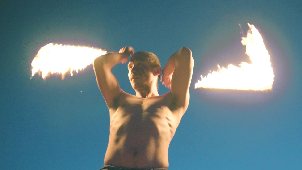 Flame show by Full Moon Flames