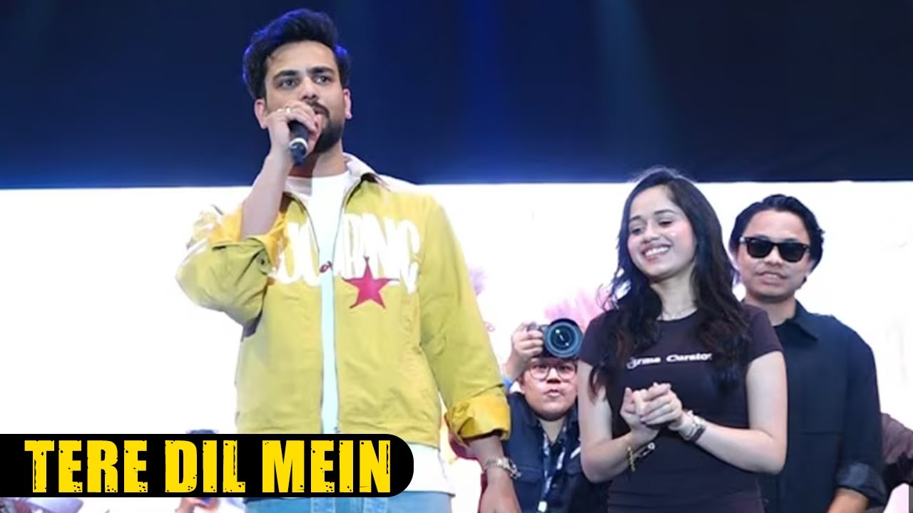 Elvish yadav & Jannat Zubair Promoting His new Song ‘Tere Dil Mein’
