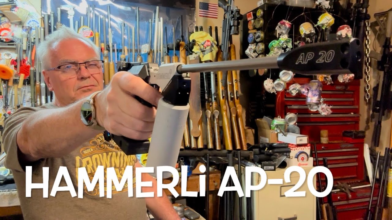 Hammerli AP-20 PCP target pistol first impressions and garage plinking!