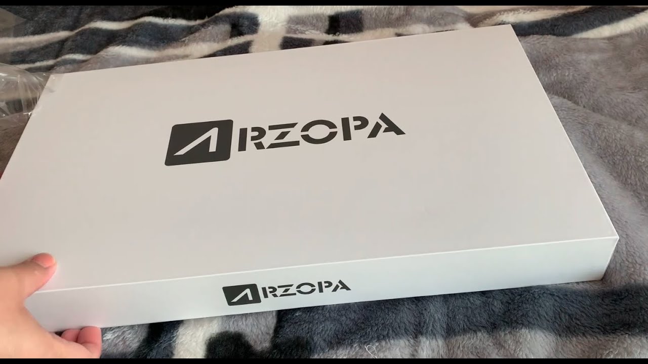 Arzopa Portable Monitor 16.5 inch - Unboxing and Test to mac mini (NO TALKING)