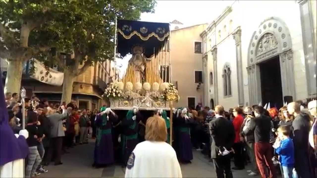 ENTRADA SANTA MARÍA 2014. HDAD NAZARENO ESPERANZA MATARÓ