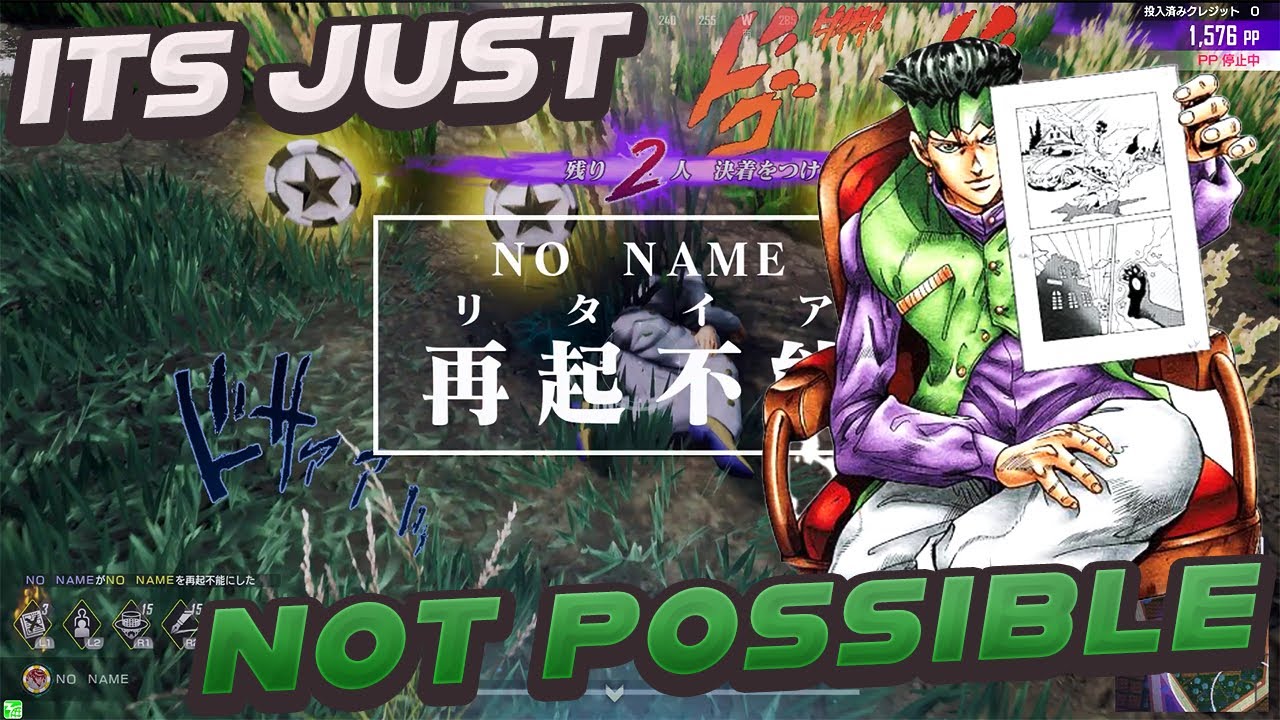 This is the reason why I HATE TO PLAY with a PARTNER in this game Jojos  Last Survivor