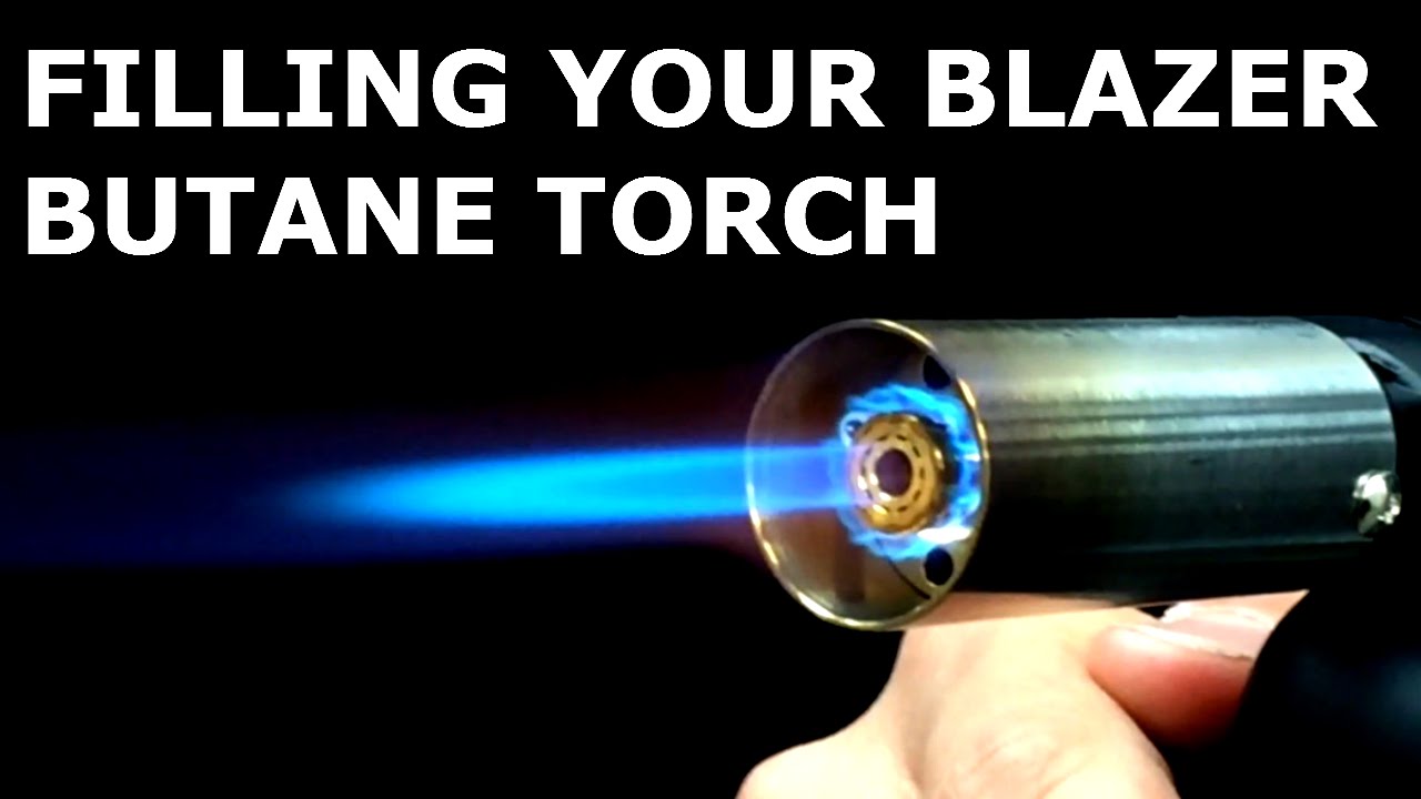 How To Fill A Blazer Butane Torch or Lighter