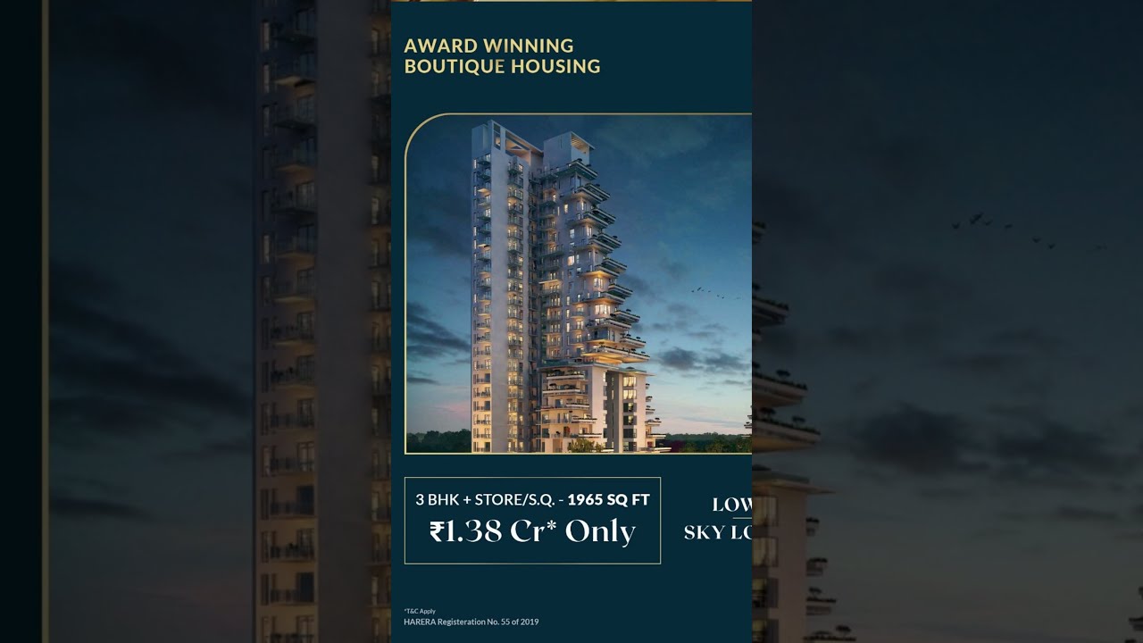 Saan Verdante Sector 95 Gurgaon 3 & 4 BHK Premium Apartment Gurgaon