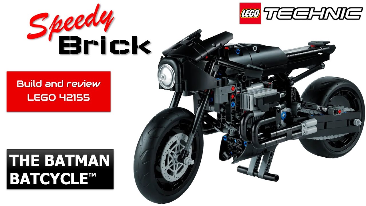 Build and review of LEGO set #42155 the BATCYCLE, no stickers included :-)