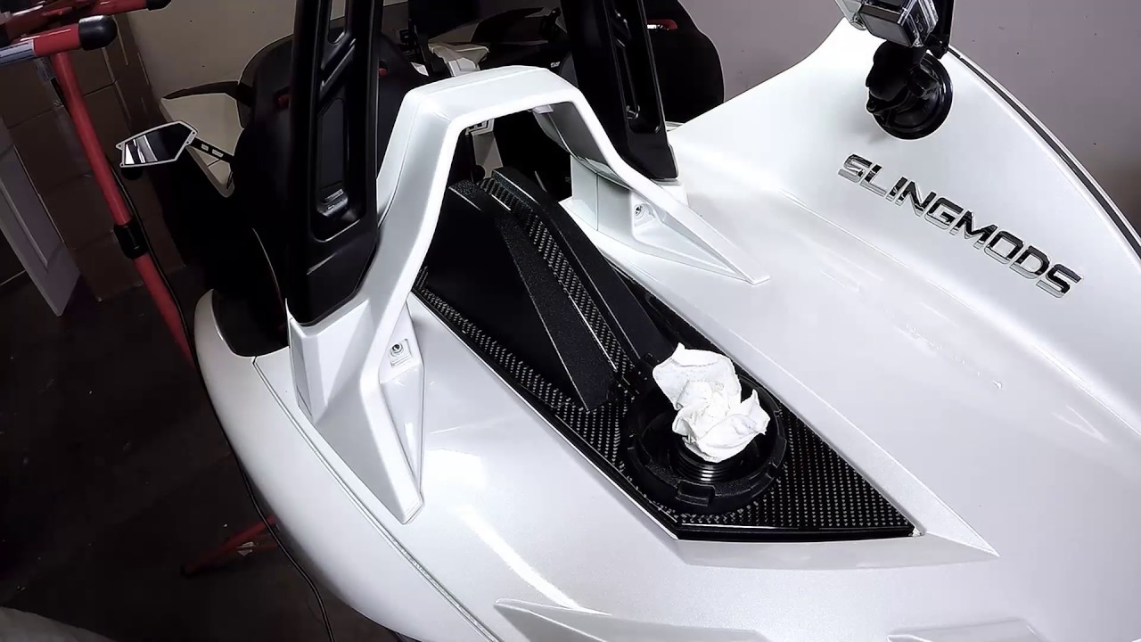Behind the Seat Rear Deck Hump Speaker Pods for the Polaris Slingshot