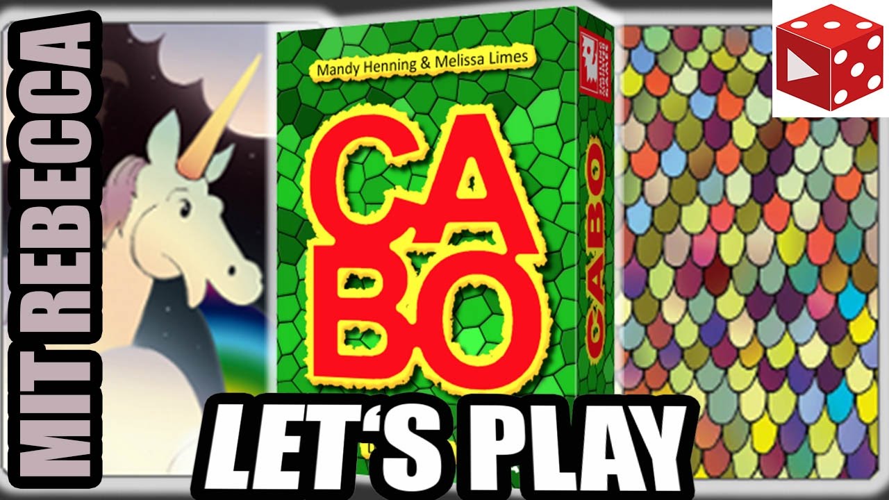Cabo - Let's Play mit Rebecca: Eine komplette Partie inklusive Live-Kamikaze (2x!!!)