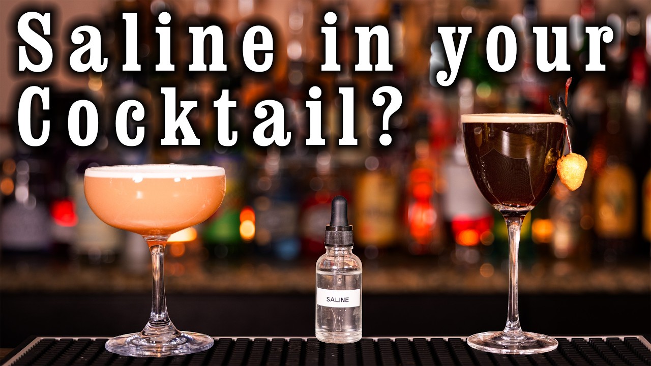 Saline Cocktails Taste Better | Here's Why