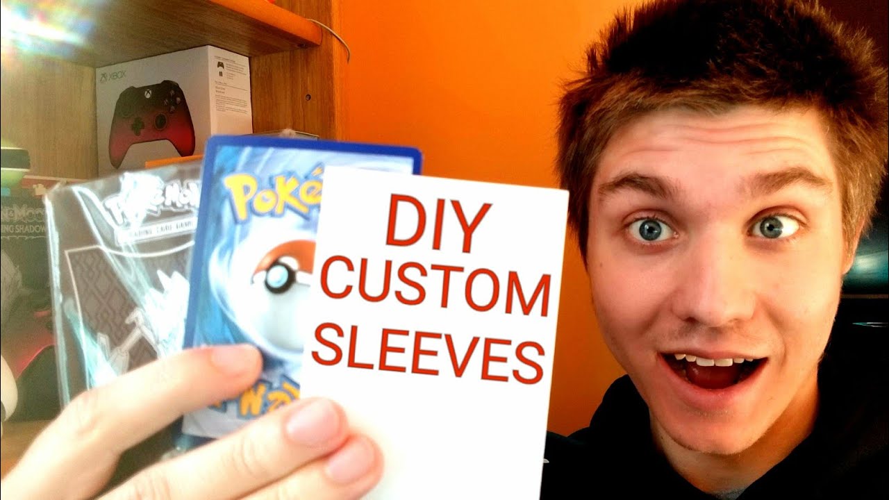 DIY Pokemon Card Sleeves! How To Make Your Own