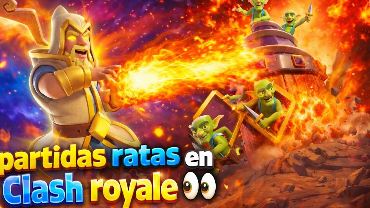 PARTIDAS RATAS EN CLASH ROYALE