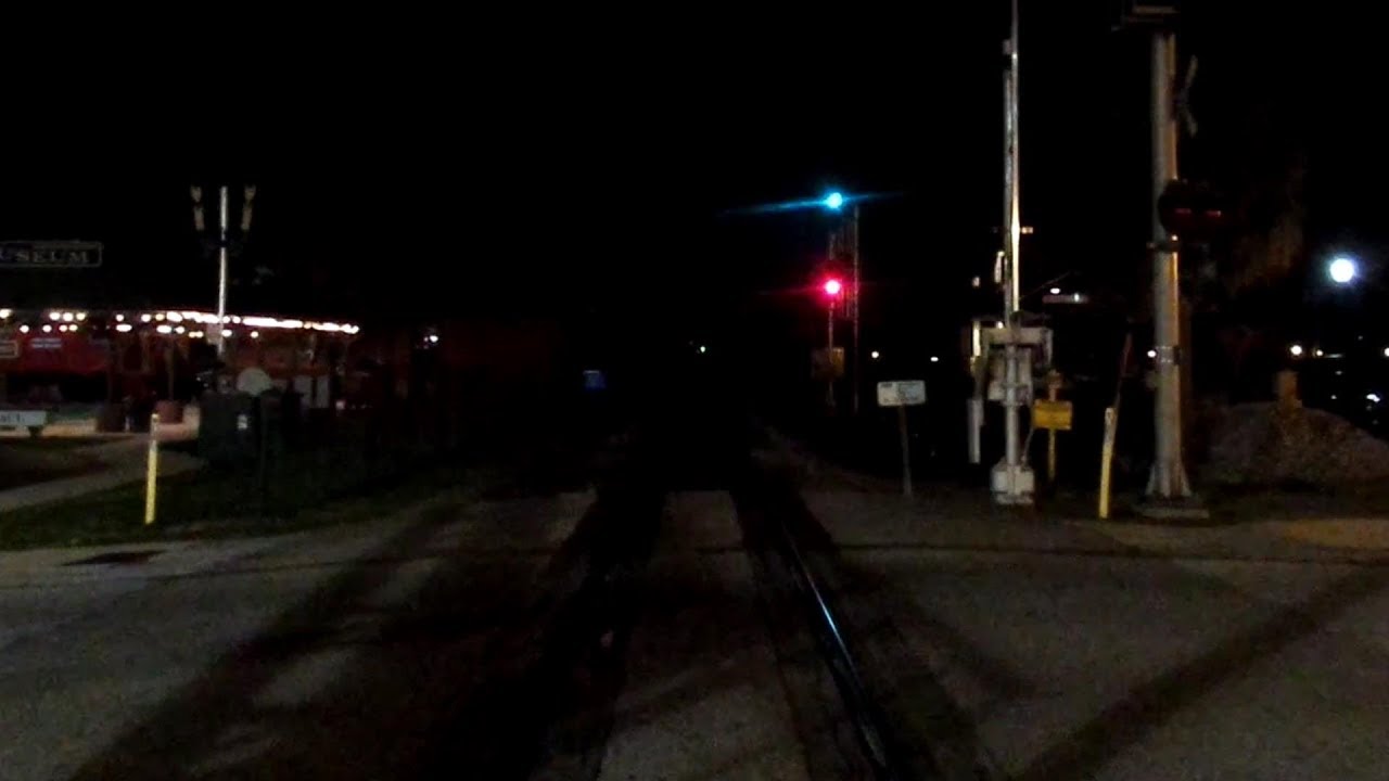 Amtrak Train Followed By CSX Train