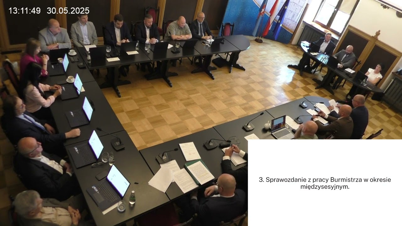 XIV Sesja Rady Miejskiej w Leżajsku.