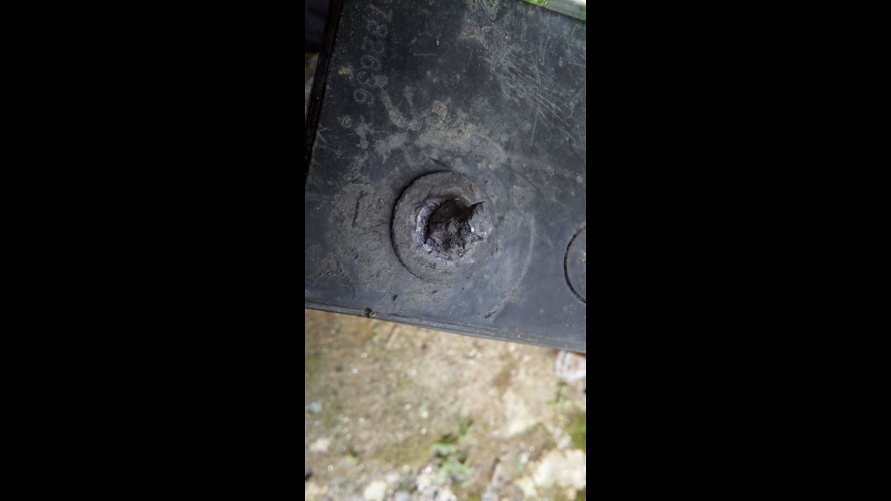 Como reparar borne de batería