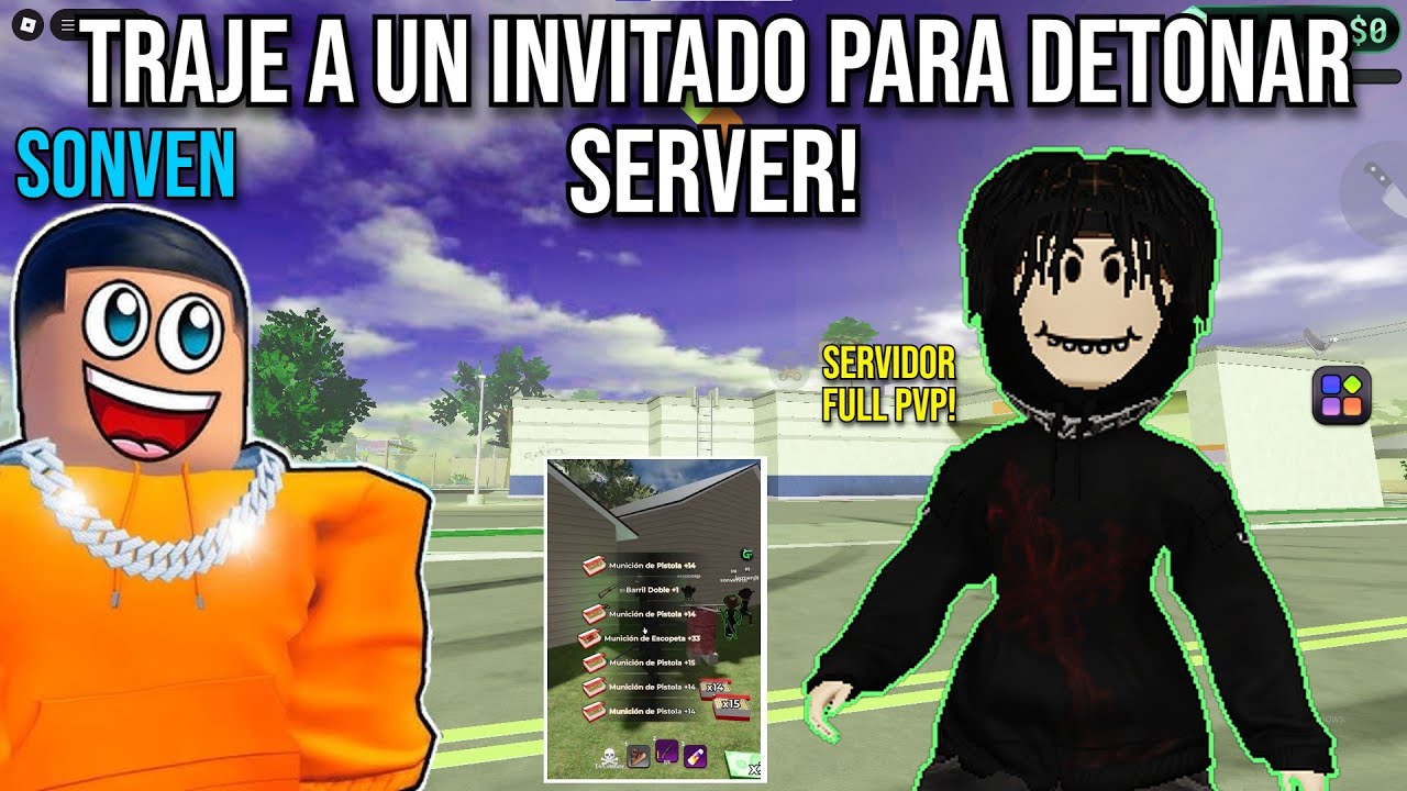 LE DIJE A sonven QUE ME AYUDARA EN EL PVP Y ESTO PASO.. blockspin roblox