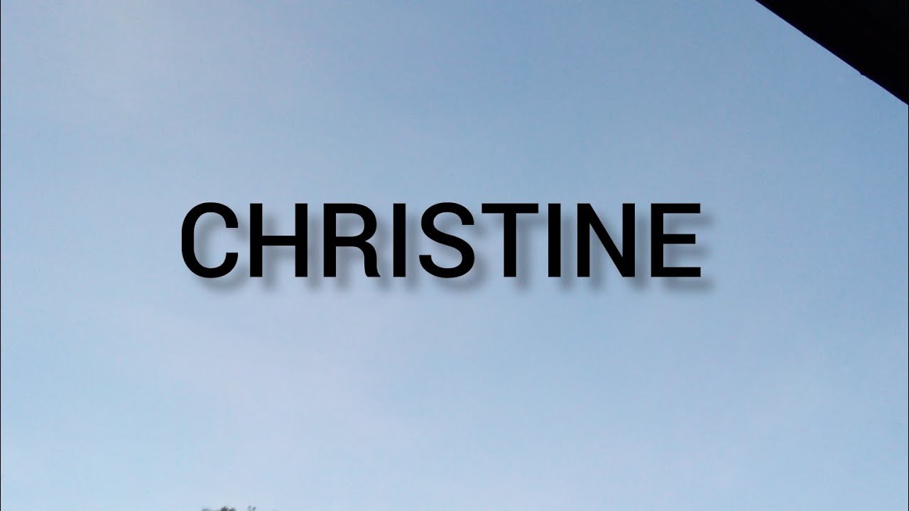 Ubusobanuro bw'izina CHRISTINE                  ba Cristine ndabasuhuje