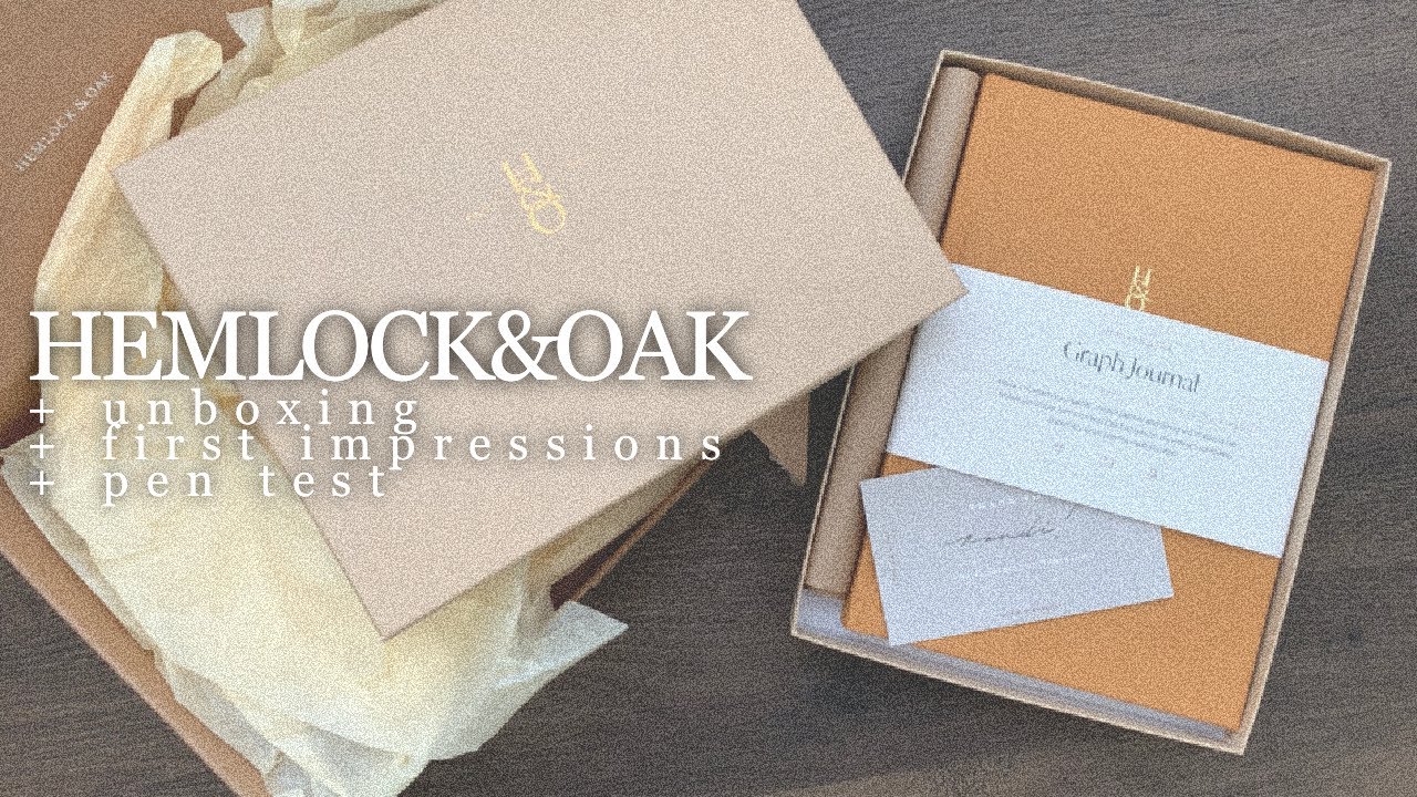 Hemlock & Oak: Bullet Journal | Первые впечатления, проба пера