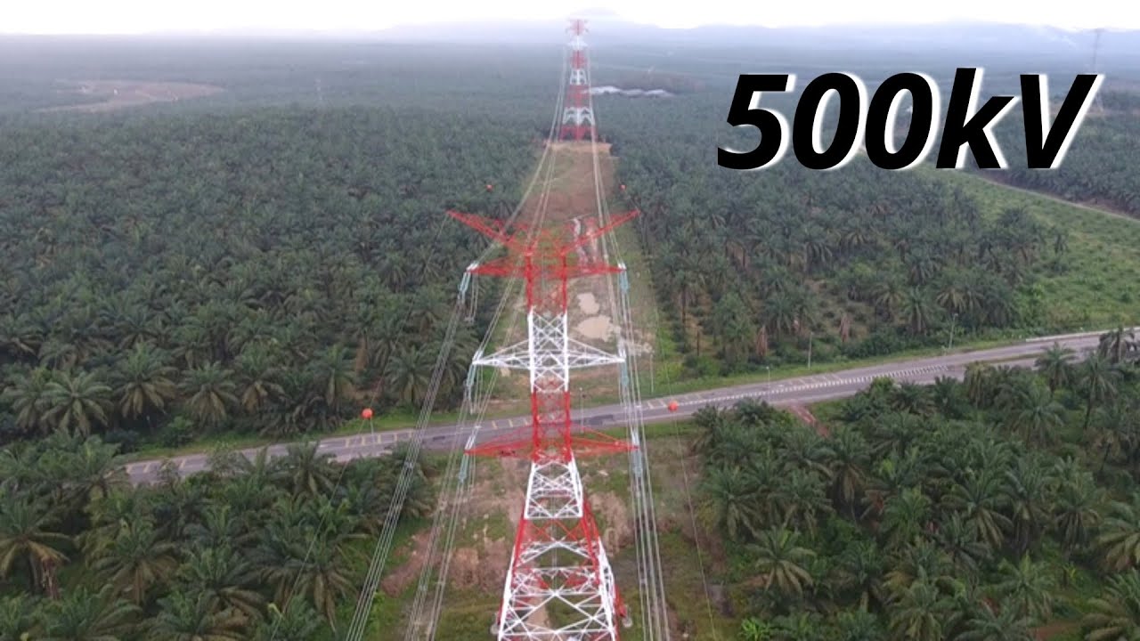 500kV transmission lines in Malaysia 🇲🇾