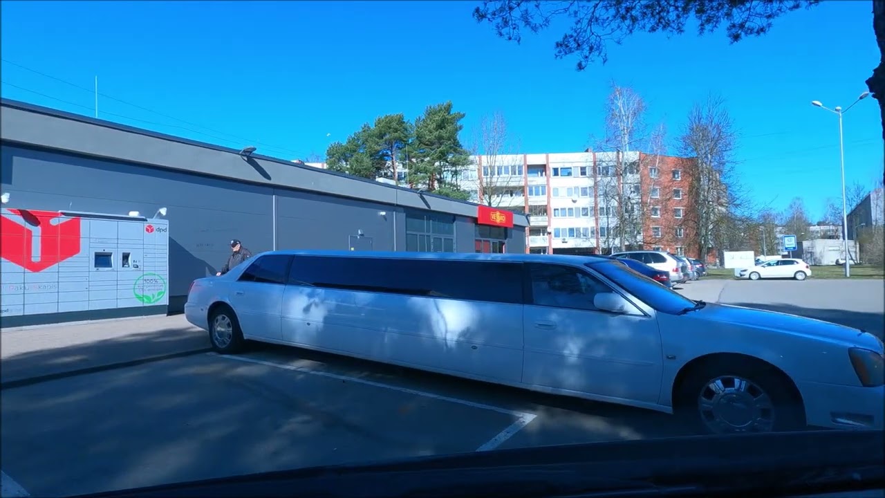 Driving in Latvia Jurmala Kauguri spring 2023 Relaxing video with calm music